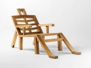 BD Barcelona Design Шезлонг Iroko с подлокотниками