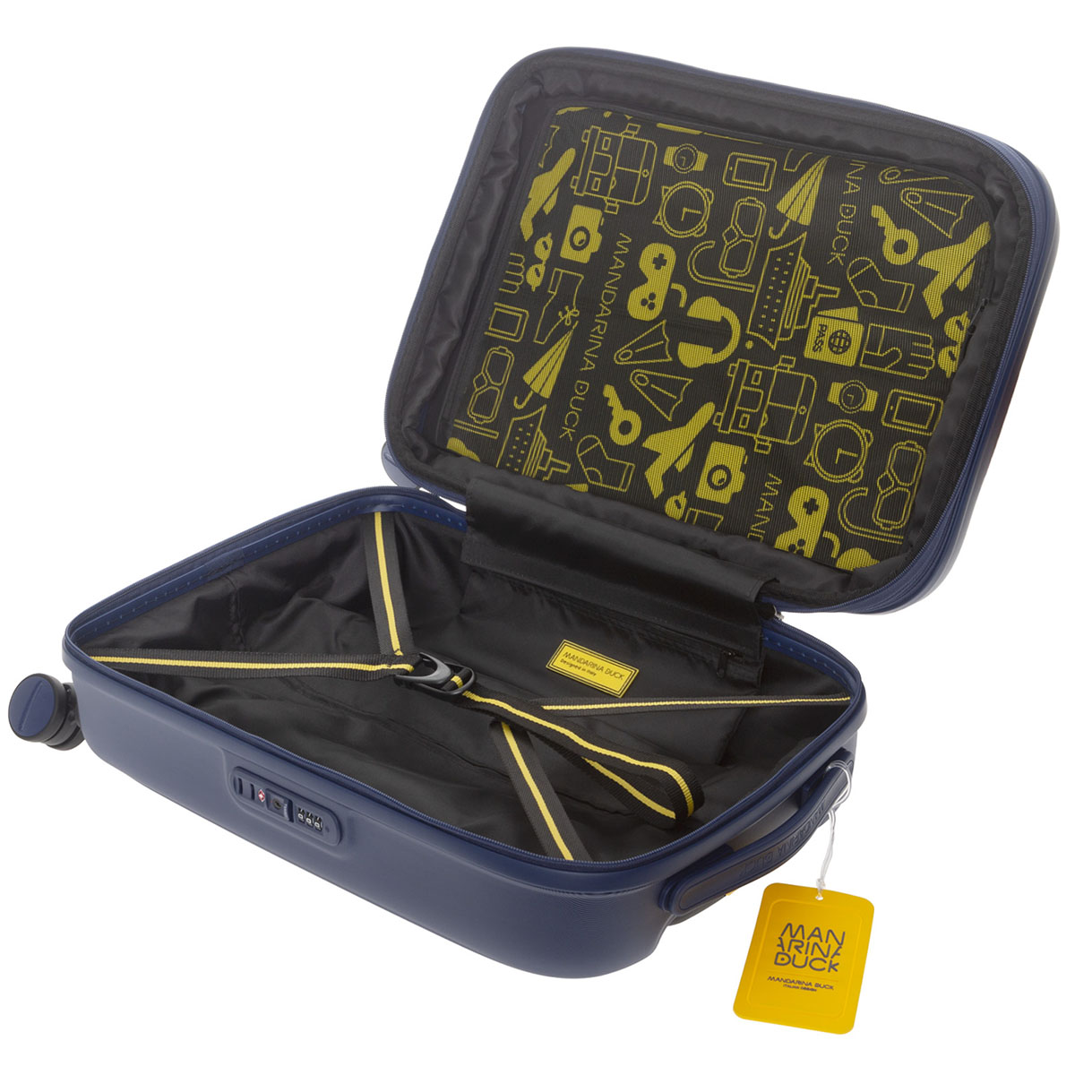 SZV34-19R Чемодан SZV34 Expandable Small Trolley Mandarina Duck Logoduck+  - Вид №4