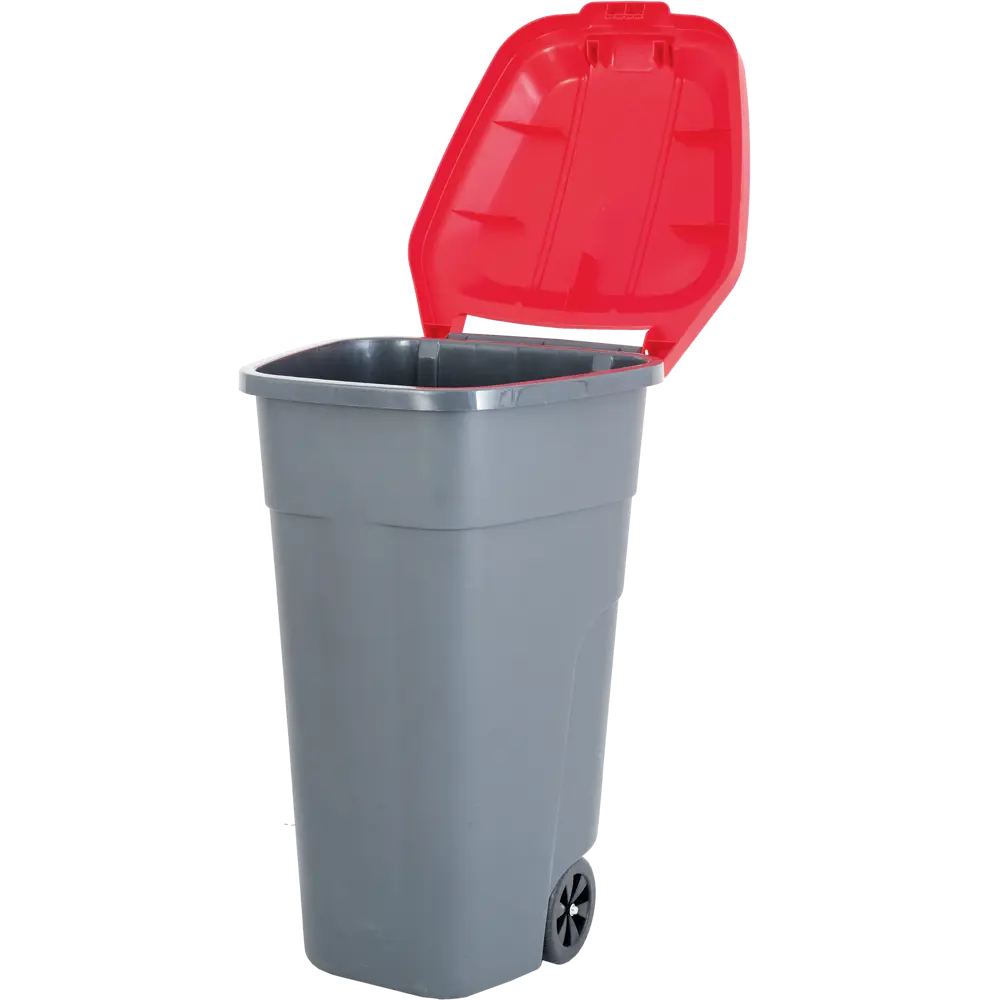 Крышка контейнера для раздельного сбора мусора Plast Team цвет красный STLM-2002918 - Вид №6