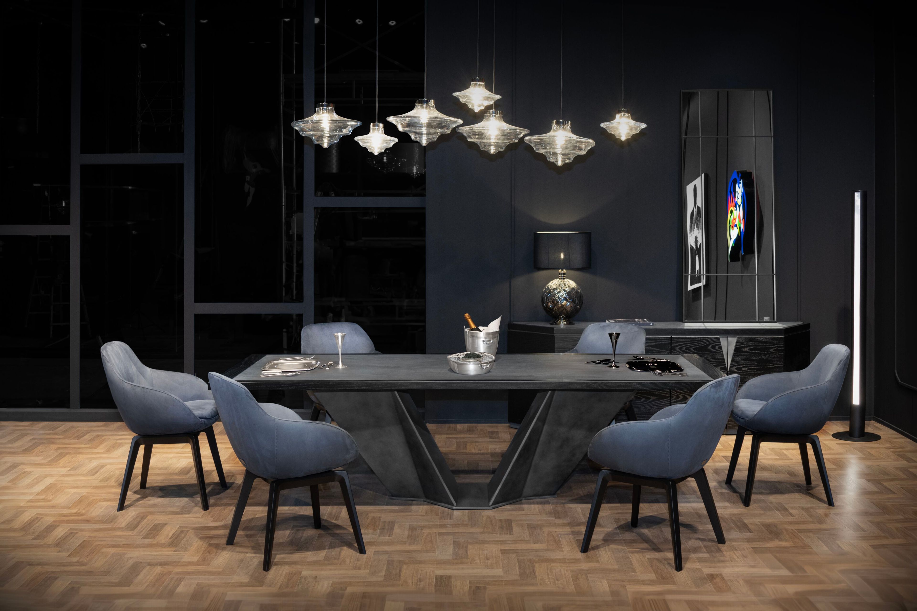 Тканевый стул с подлокотниками Wayne Enterprises Home Collection WE-083 ARCH-00135919 - Вид №2