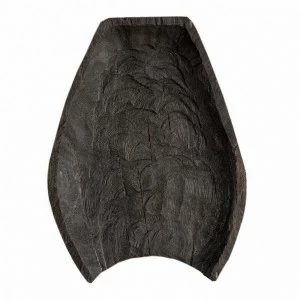 Тарелка "Плато нурма" Чёрный FUGA ECO WOOD 123554 Чёрный