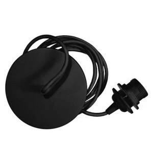 4145 Набор для подключения rosette black, метал. канопи (шнур-подвес) 2,1 UMAGE