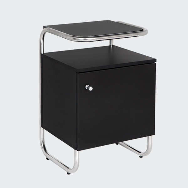 Тумба с металлическими ножками черная Bauhaus WOODI  00-3965954 Черный  - Вид №2