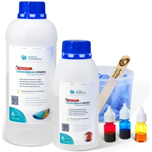 Смола эпоксидная для ювелирных работ Artline Creativity Crystal 1 кг