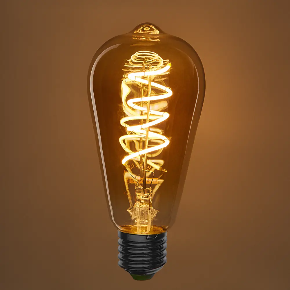 ОНЛАЙТ ST64 Филаментная лампа ретро-дизайн с энергосбережением 85394610