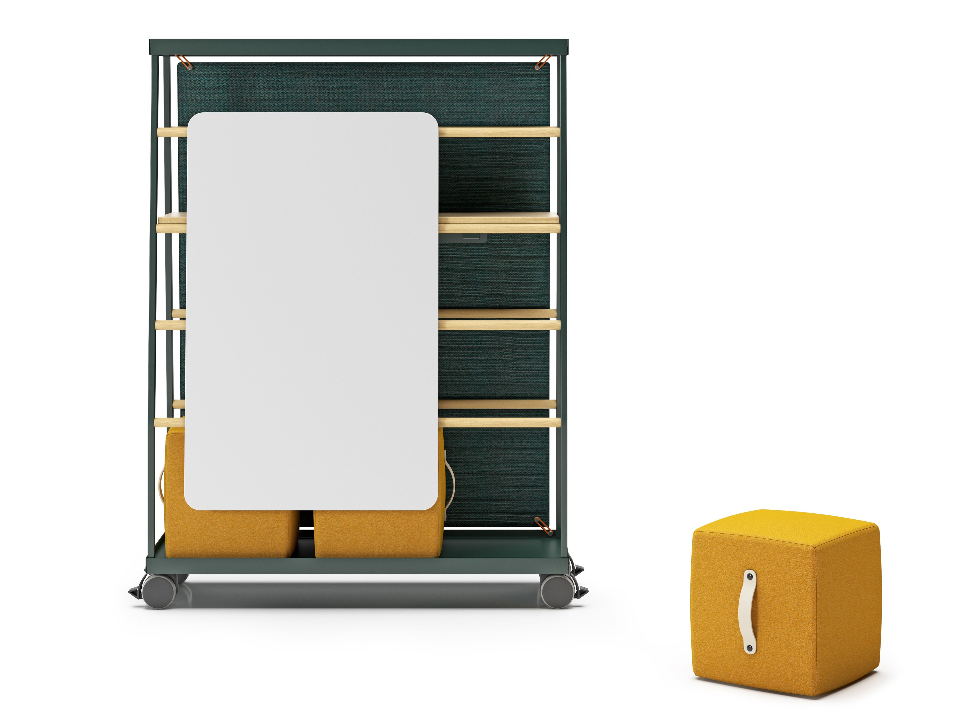 Высокий офисный шкаф с колесами Cider Edition C-base ARCH-00105518 - Вид №1