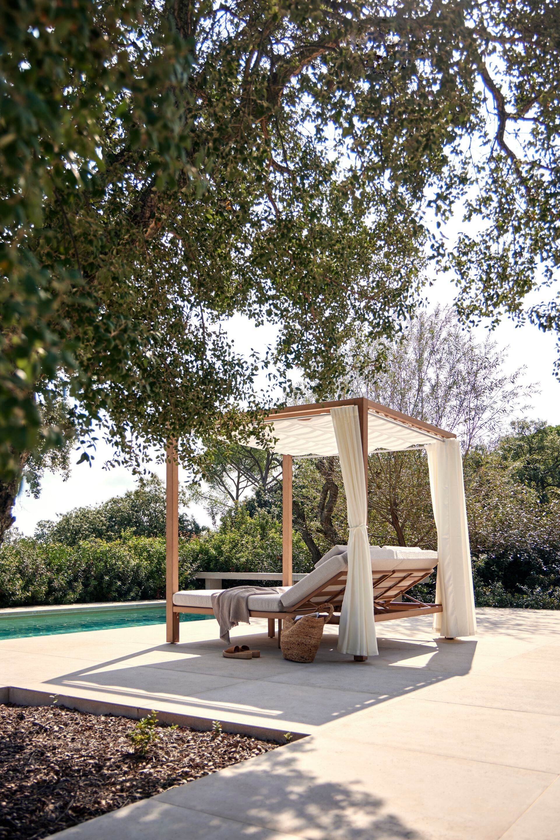 TechTeak Садовая кровать и навес ткань с солнцезащитным козырьком POINT Kahn ARCH-00067417 - Вид №11