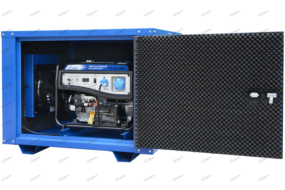 Бензогенератор TSS-SGG-7500Е в кожухе МК-1 Santreyd sun-id-1031118