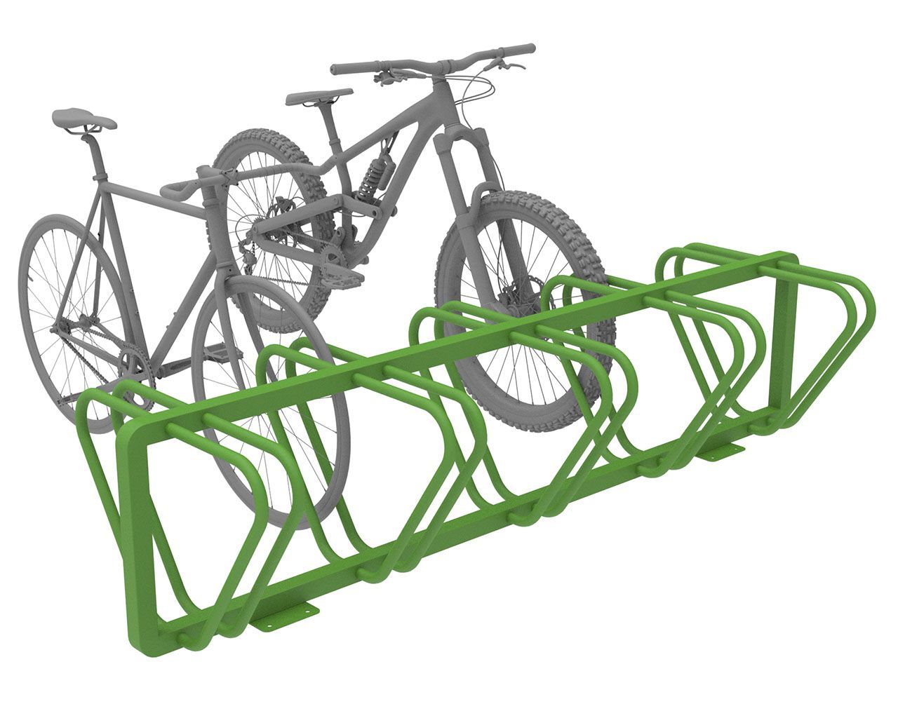 Стойка для велосипедов из оцинкованной стали Lazzari DUO ARCH-00117736 - Вид №2
