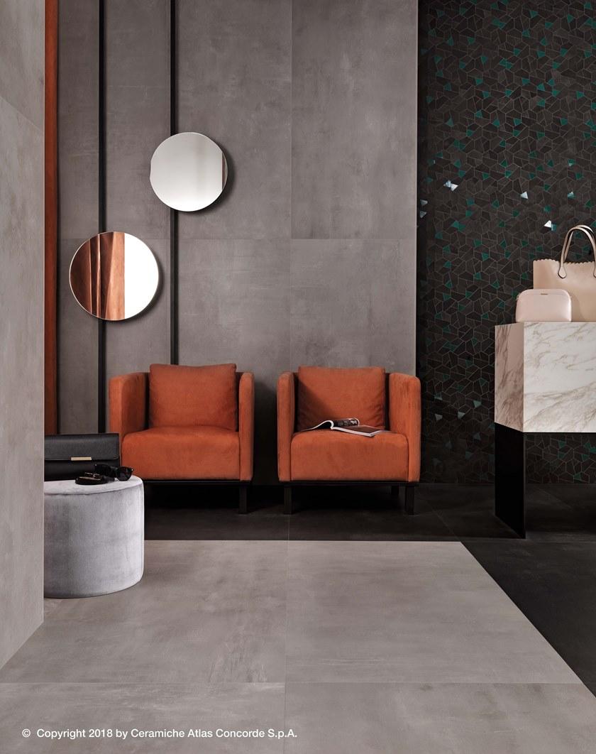 Atlas Concorde Пол из керамогранита под бетон Boost sun-id-1460894 - Вид №19