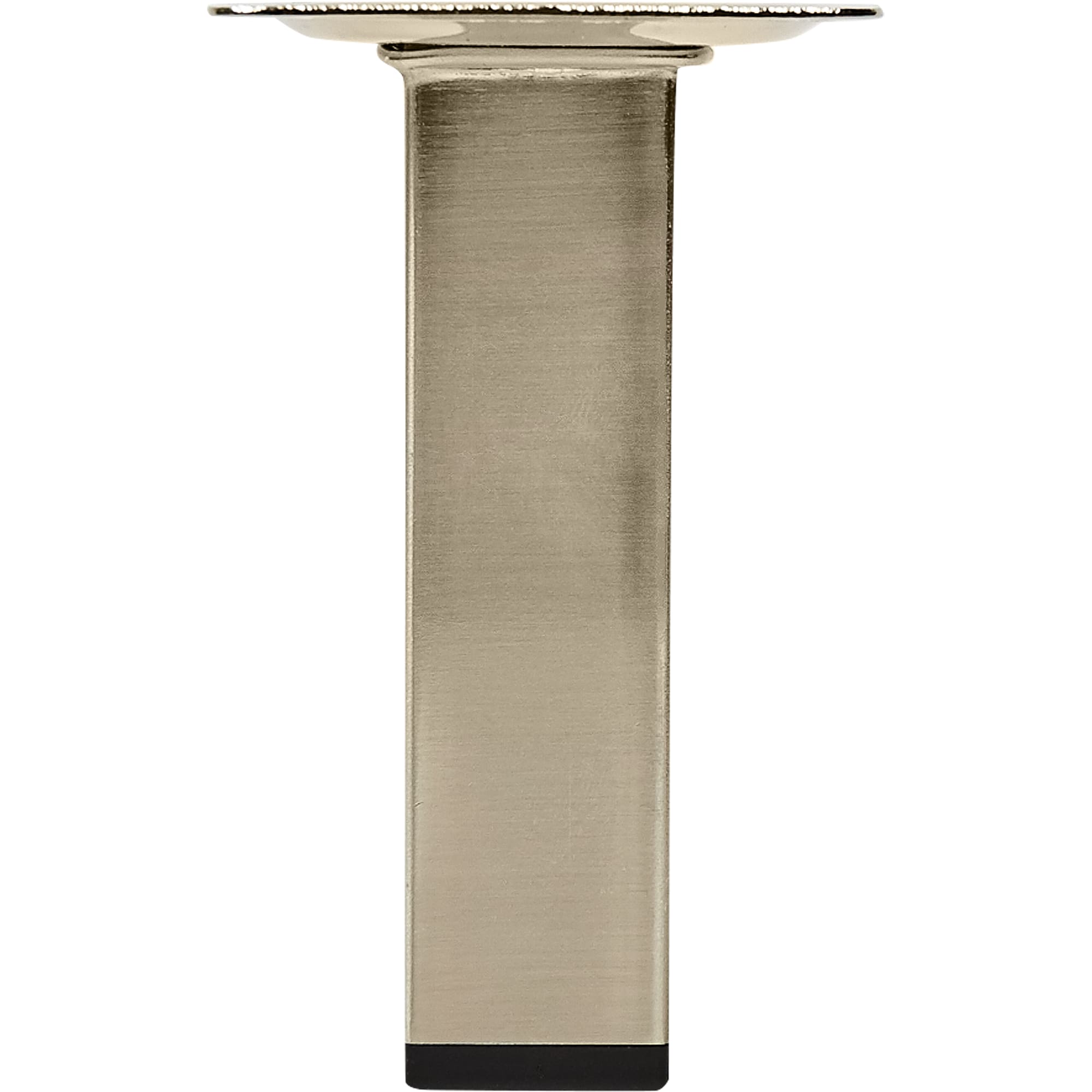 82732509 Ножка квадратная 100х25 мм, сталь, цвет никель Santreyd  - Вид №2