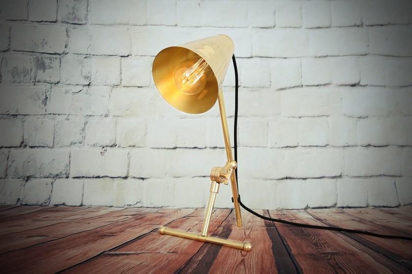 Mullan Lighting Регулируемая настольная лампа из латуни Moya Mltl039  - Вид №4