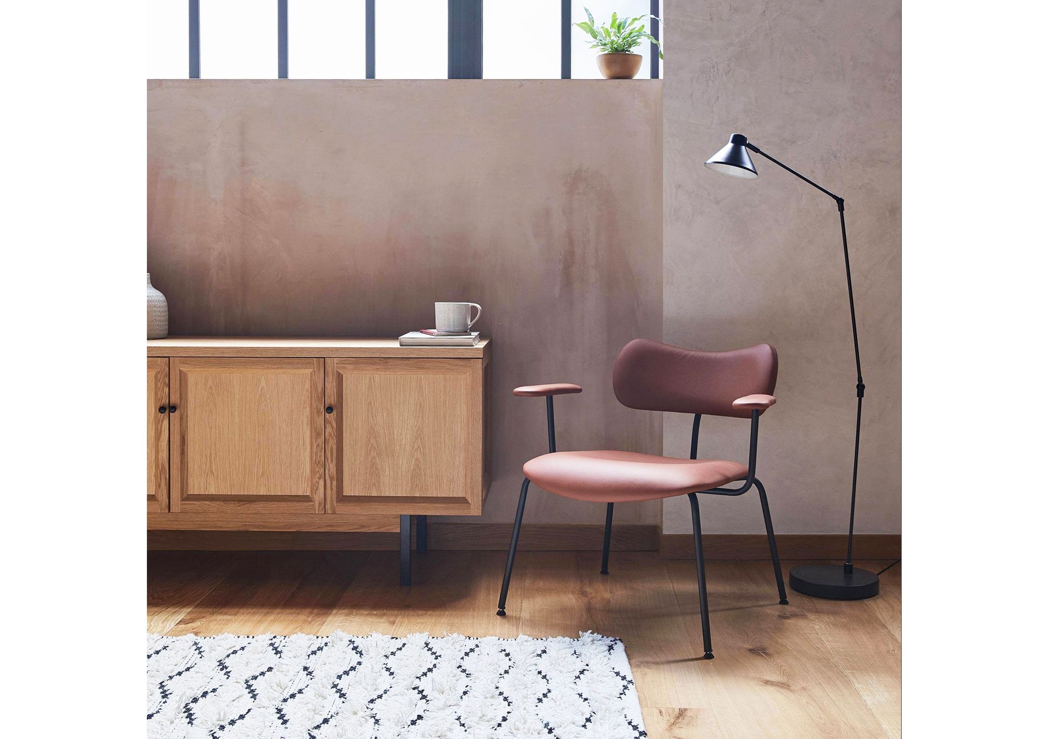 Тканевое кресло с подлокотниками JOB’S Nod ARCH-00018101 - Вид №3