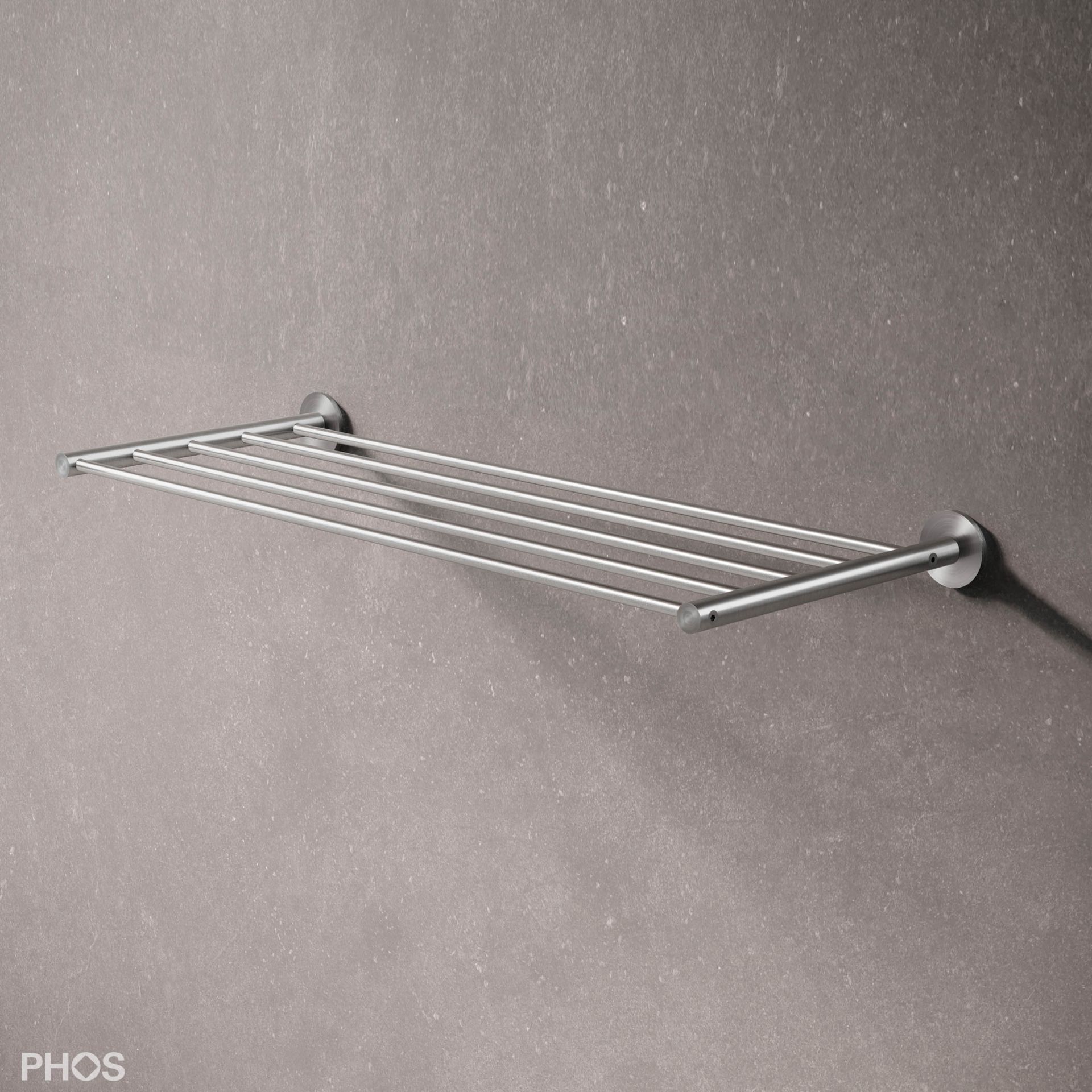 SR600-1W-B Полотенцесушитель настенный, ширина 60 см. PHOS  - Вид №2