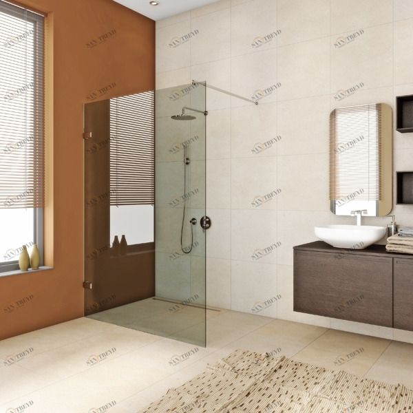 Душевая перегородка в нишу 160x200 GK-861NAITL стекло прозрачное 6 мм GUTEWETTER TREND DOOR 160X200GK861NAITL