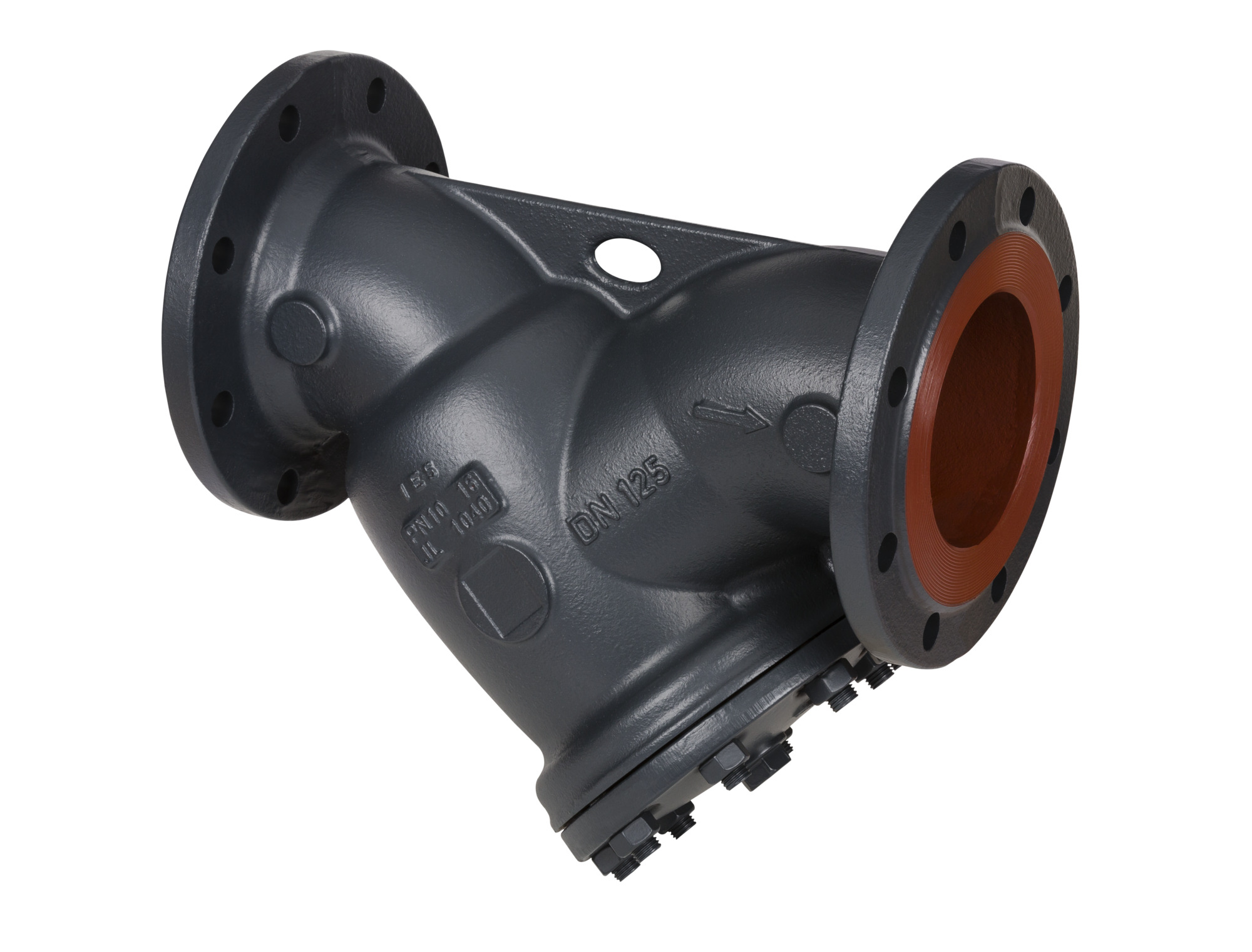 Danfoss Фильтр сетчатый FVF Фильтр сетчатый FVF Ру25 Ду150 с пробкой 065B7780  - Вид №83