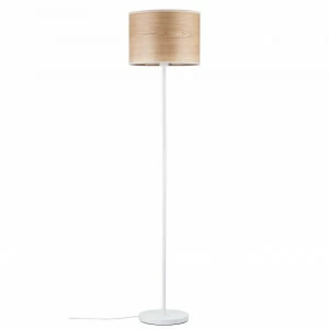 Торшер с деревянным плафоном коричневый Neta 79637 PAULMANN NETA 00-3908732 Коричневый