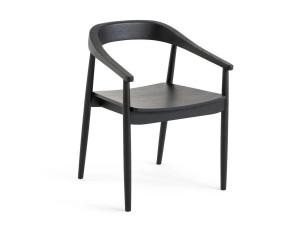 Деревянный стул с подлокотниками