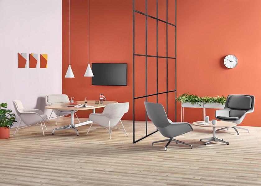 Herman Miller Вращающееся кресло из ткани с 4 спицами Striad sun-id-1418793 - Вид №12