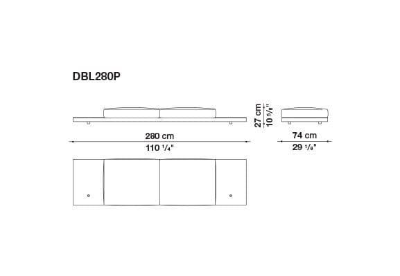 Кожаный диван B&B Italia док ARCH-00106863 - Вид №170