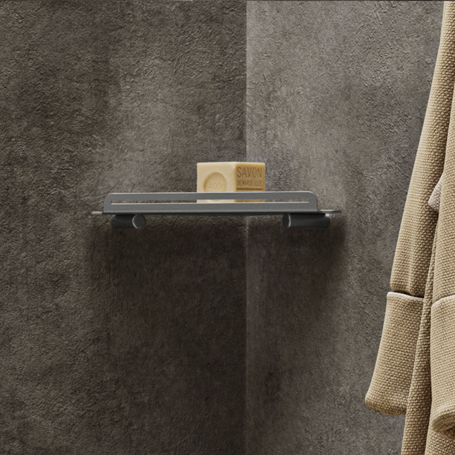 Мыльница из нержавеющей стали для душа Newform аксессуары X-STEEL 316 ARCH-00042415 - Вид №1