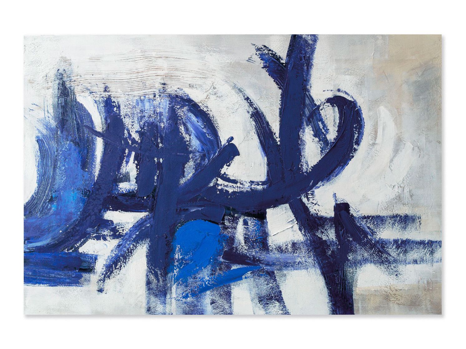 Холст рамки Agave BLUE STROKE ARCH-00081225