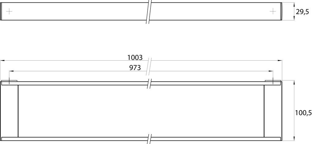 Emco Bad Полка для ванной из металла Liasion sun-id-1492965 - Вид №14