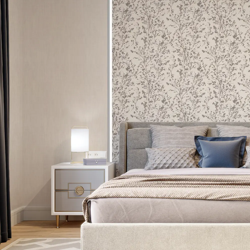 Обои флизелиновые Палитра Champagne светло-бежевые 1.06 м PL71632-22 85947789 STLM-2031408 - Вид №2