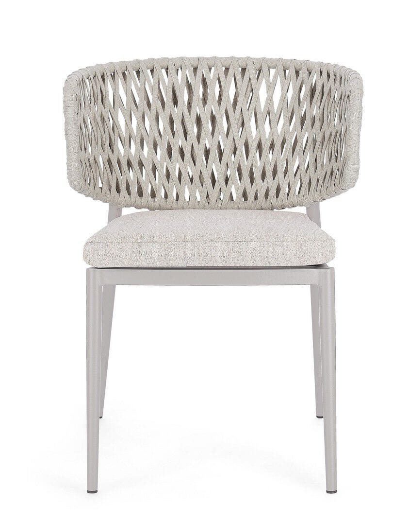 Штабелируемый садовый стул из веревки и алюминия BIZZOTTO NOELIA ARCH-00069312 - Вид №6