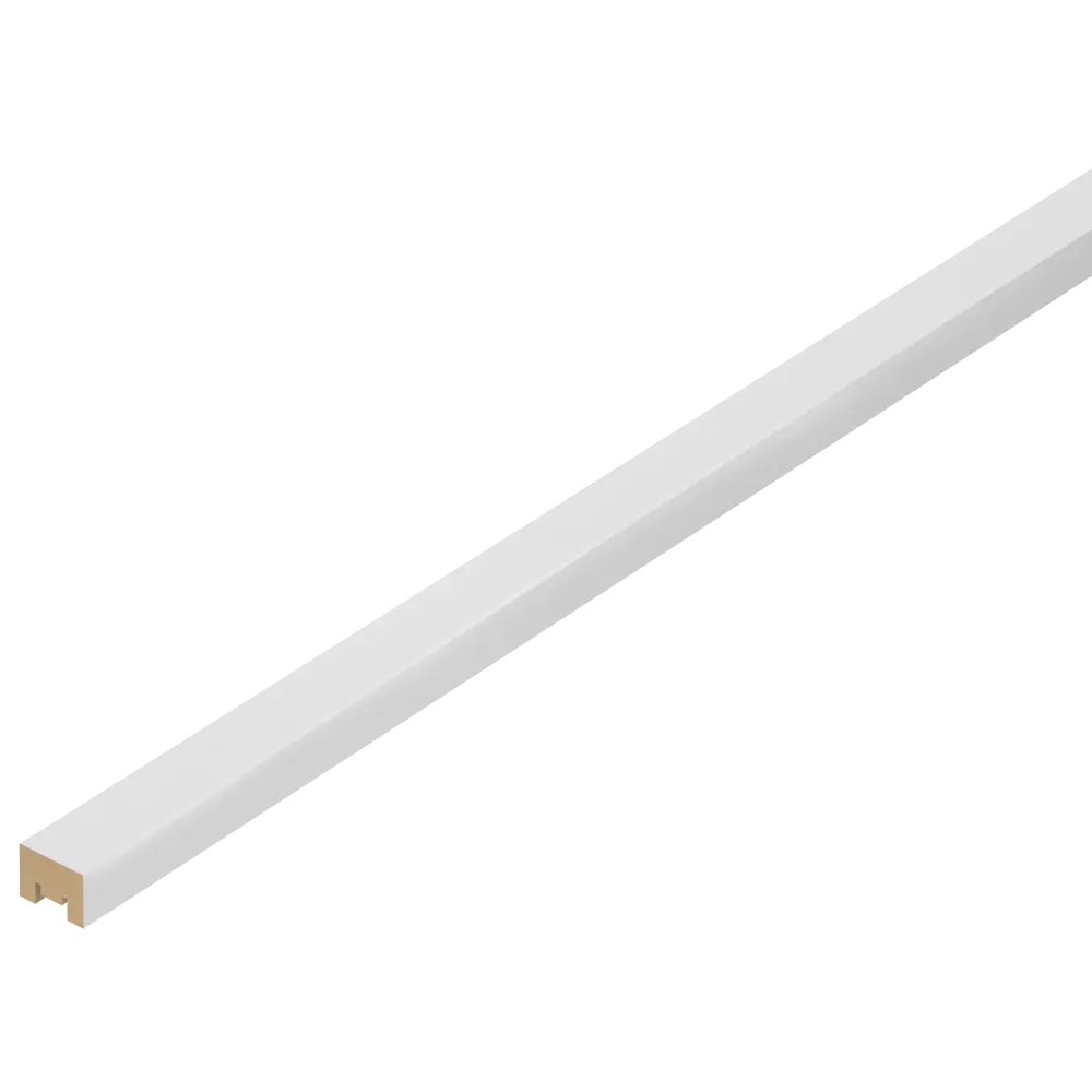 Рейка МДФ Santreyd под покраску 280x3x2.2 см белая 89389915 STLM-1457655