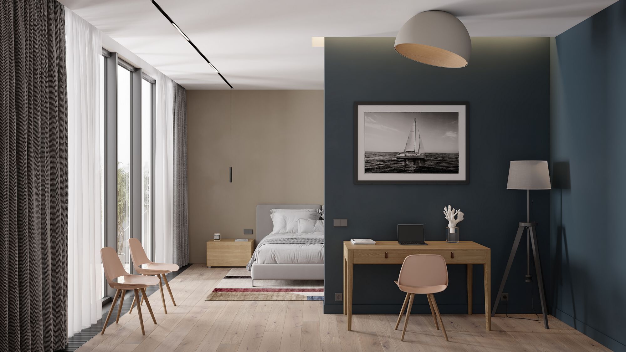 Пластиковый стул с деревянными ножками Diemmebi ARCH-00093674 - Вид №5