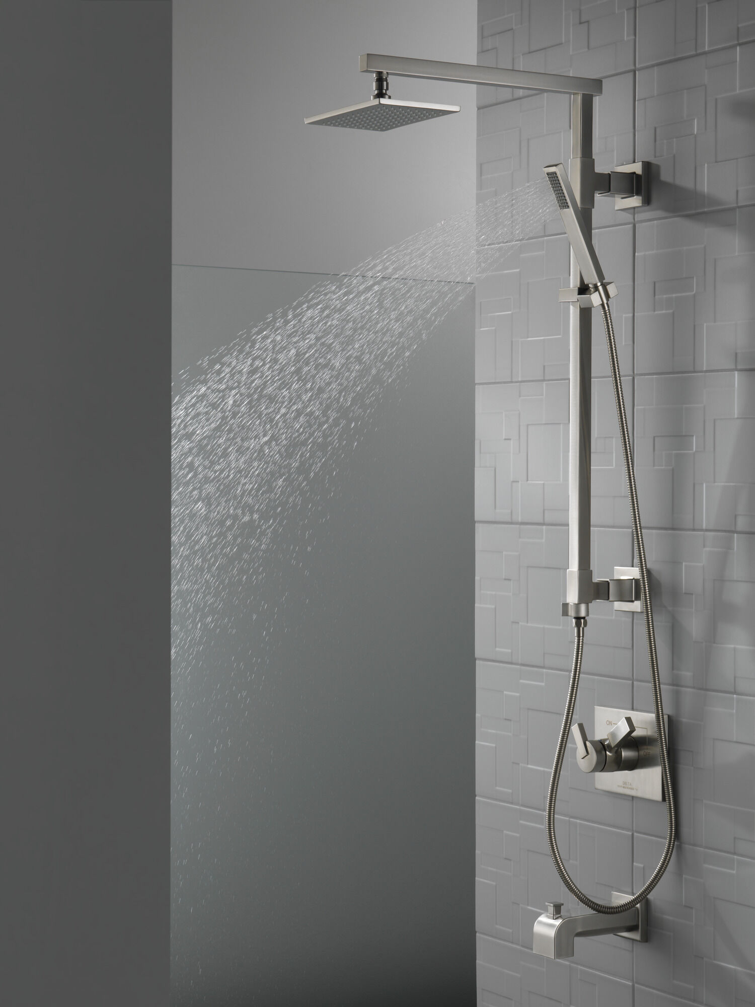 RP62955SS Душевая лейка Raincan с одинарной настройкой Delta Faucet Universal Showering Нержавеющая сталь  - Вид №9