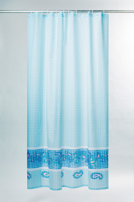 SCMI011P Milardo Blue Fresco Штора для ванной комнаты Blue Fresco Россия  - Вид №1