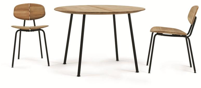 Ethimo Садовый стул из тика Agave Agse00nt0 - Вид №7