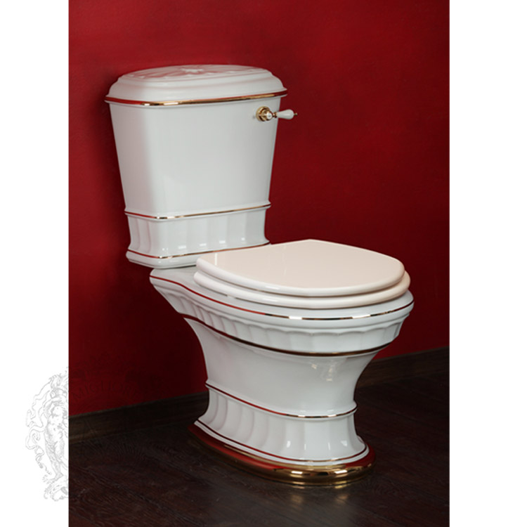 ML.GNT-25.801.D1/ML.GNT-25.848.D1/ML.MEC-29.148.DO Компакт унитаз с бачком Золотистый Migliore  Италия  - Вид №1