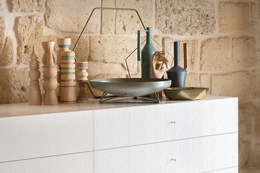 Barba design Деревянный лакированный комод Tiles 54.b1 - Вид №5