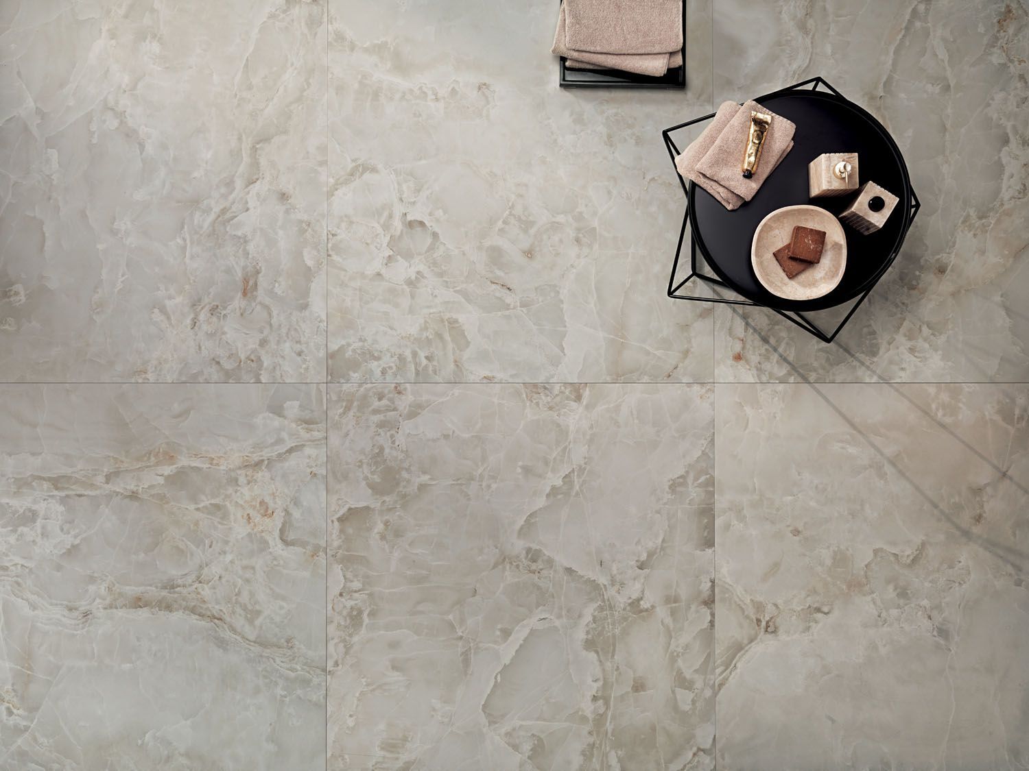 Керамогранит / напольное покрытие из ламинированного керамогранита с мраморным эффектом COTTO D'ESTE Starlight ARCH-00055203 - Вид №9