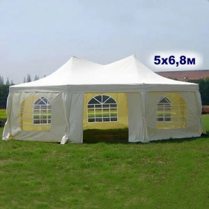 Шатер садовый бежевый 5х6,8 м AFINA  241151 Бежевый