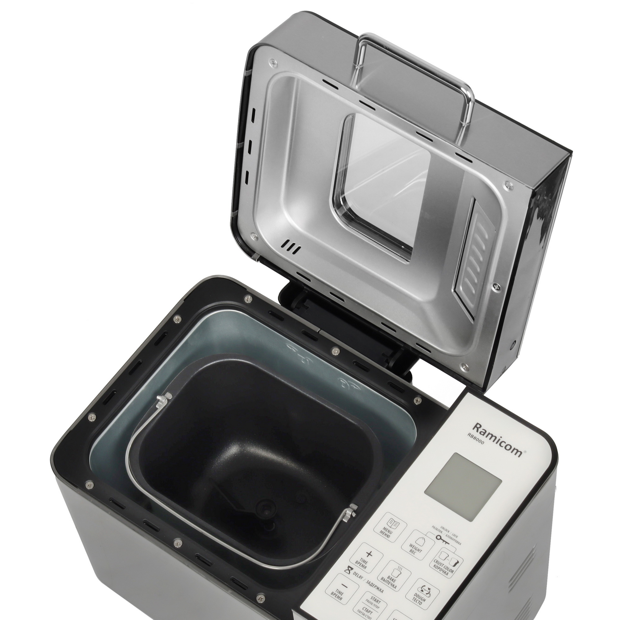 9074802 Хлебопечь Ramicom RB8000 серебристый STDN-0007287 - Вид №4
