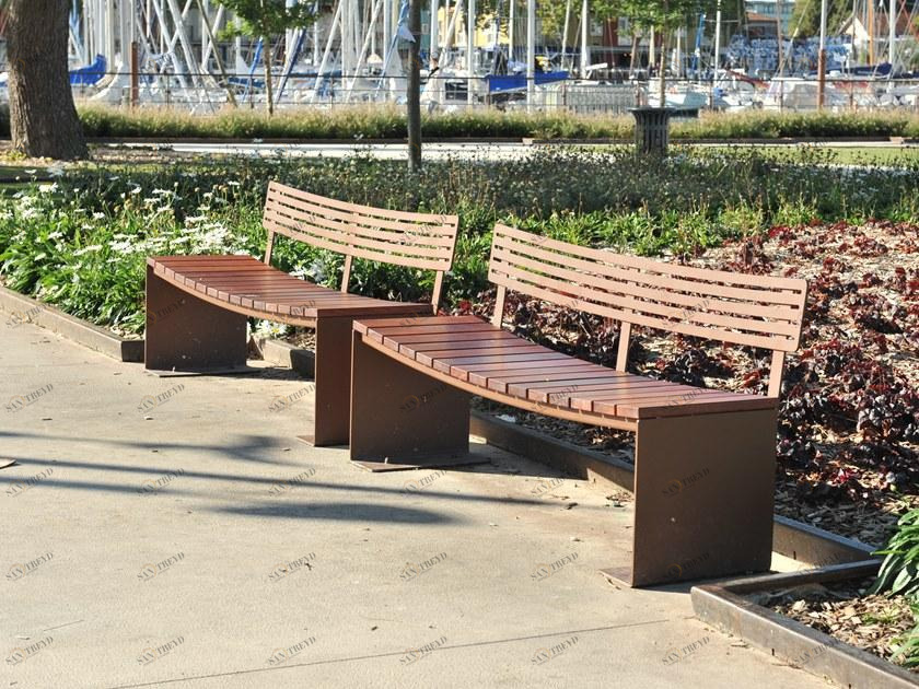 CYRIA Скамья со спинкой sun-id-1374897