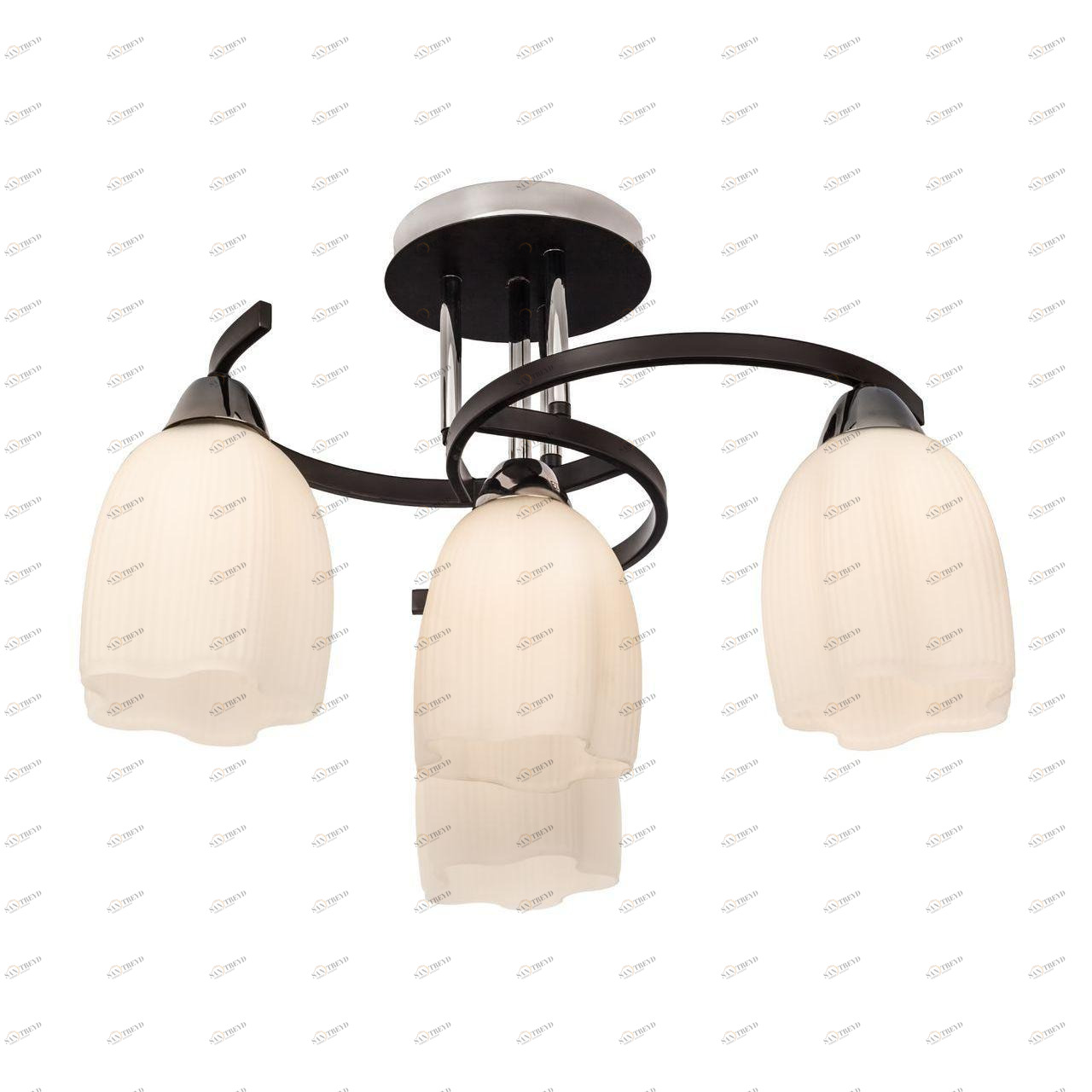 Потолочная люстра Silver Light Meduse 102.59.4 белая SILVER LIGHT MEDUSE 183395 Белый 