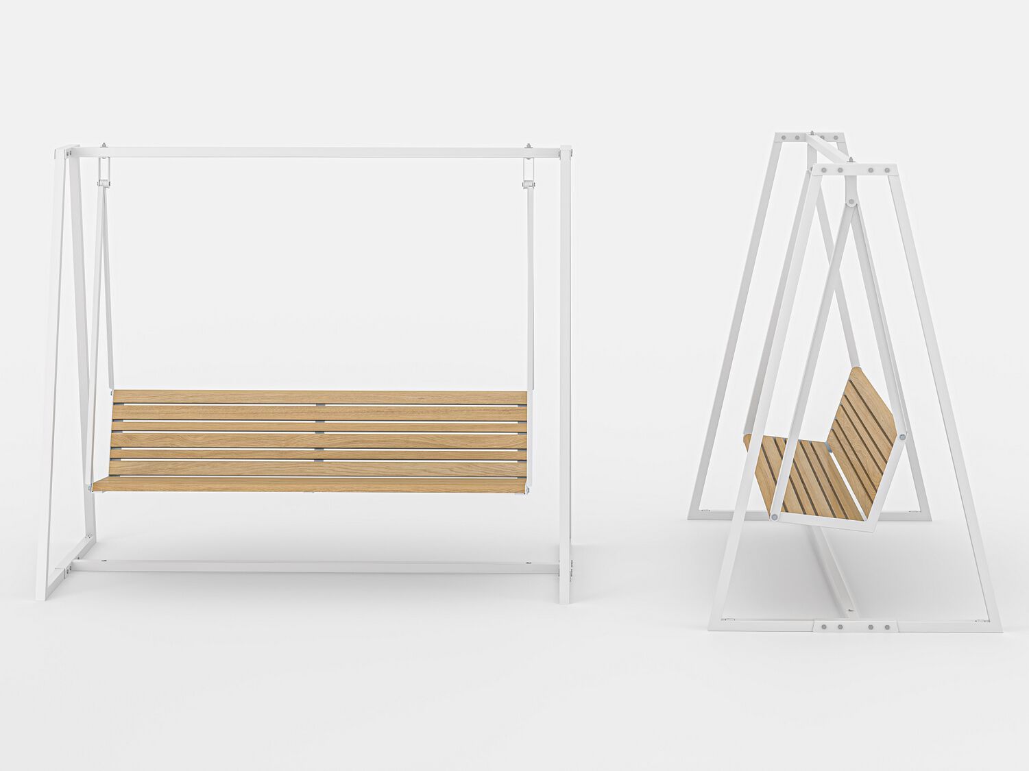 Окрашенная металлическая качалка Urbantime Портфель.h24 ARCH-00120987