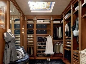 Martini Interiors Деревянная гардеробная на заказ Romanza