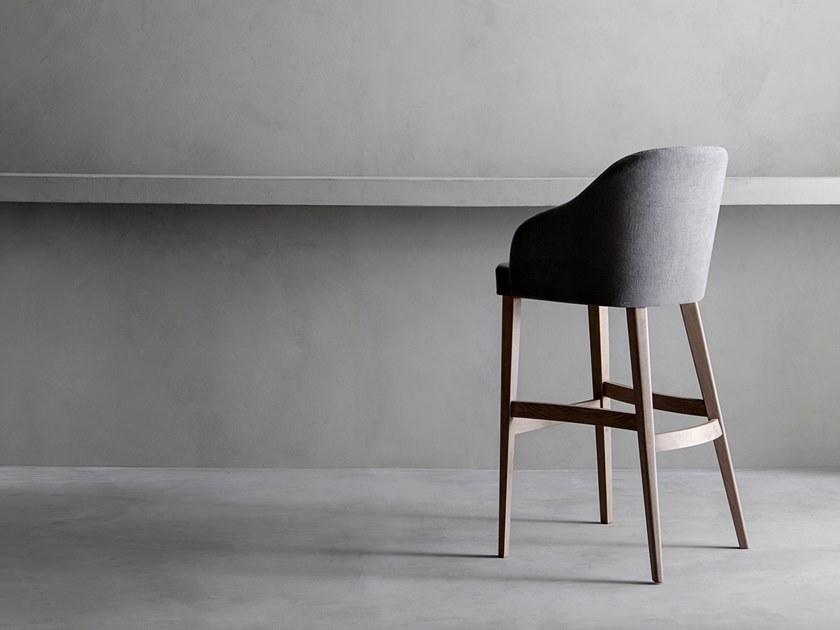 Origins 1971 Табурет высокий обитый тканью с подлокотниками Roald sun-id-1460058 - Вид №3