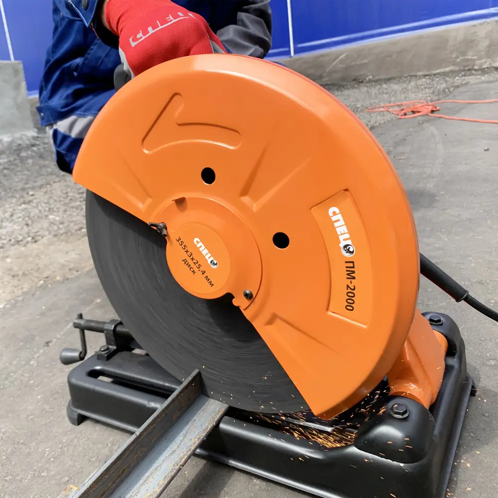 Монтажная пила СПЕЦ ПМ-2000 для профессиональной резки металла 88309473 STLM-0847362 - Вид №9