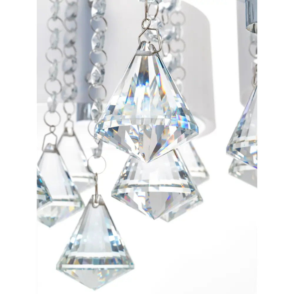 Люстра потолочная Lamplandia Lima 3017-5, 5 ламп, 17 м², цвет белый STLM-2192787 - Вид №6