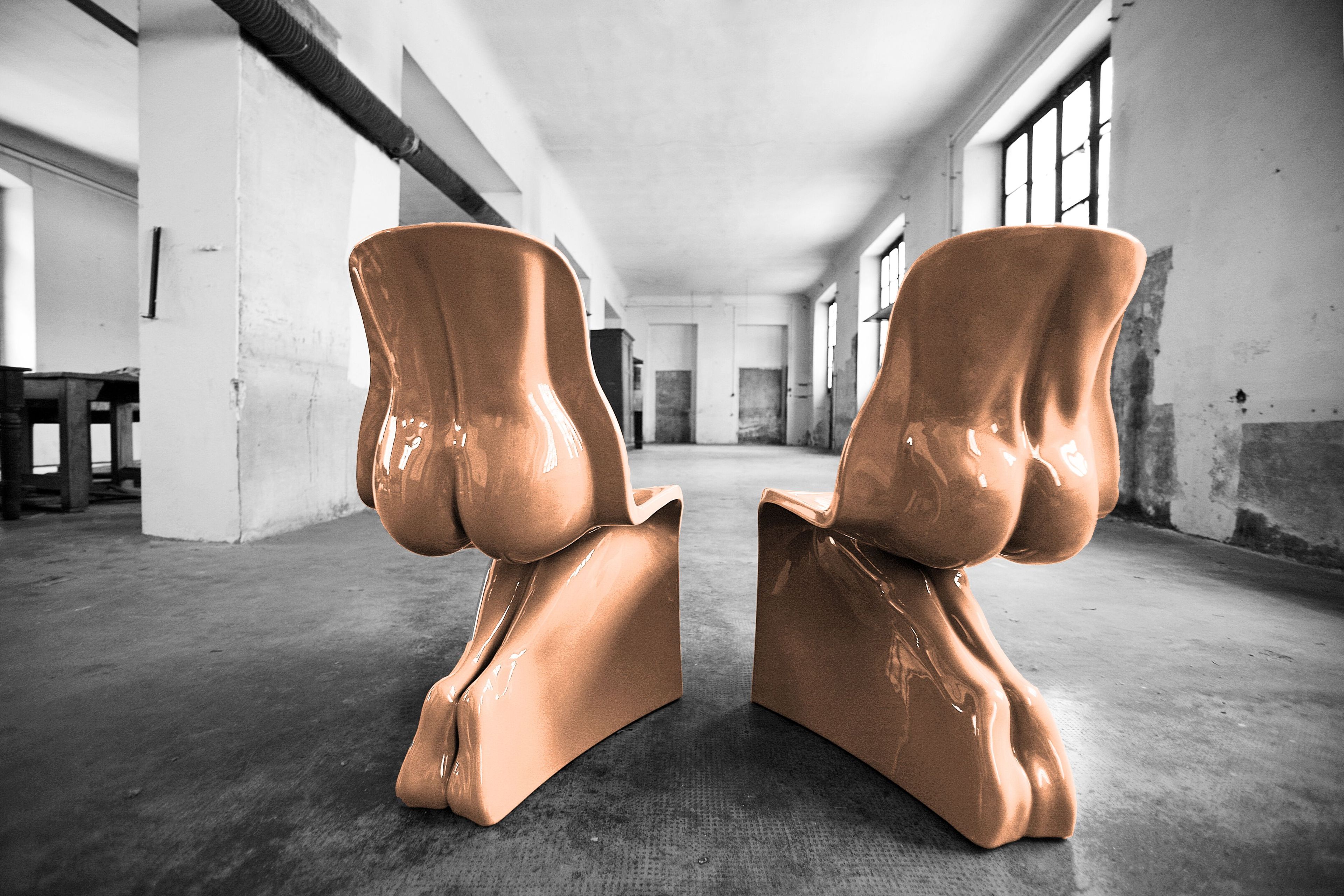 Стул из полиэтилена Casamania & Horm Him &amp ARCH-00148329 - Вид №2