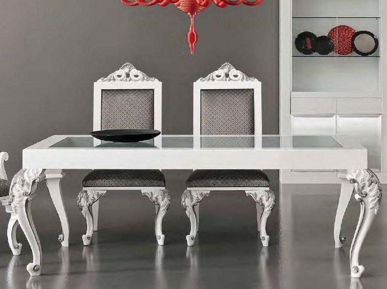 Modenese Gastone Прямоугольный лакированный обеденный стол Minimal baroque 42108 - Вид №2