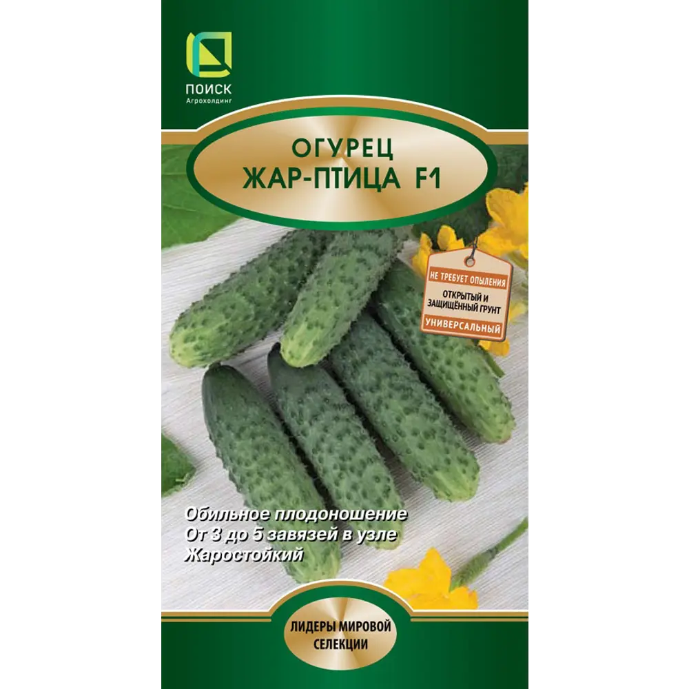 Поиск Огурец Жар-птица F1 - ранний сорт для теплиц и открытого грунта 86217809 STLM-1453633