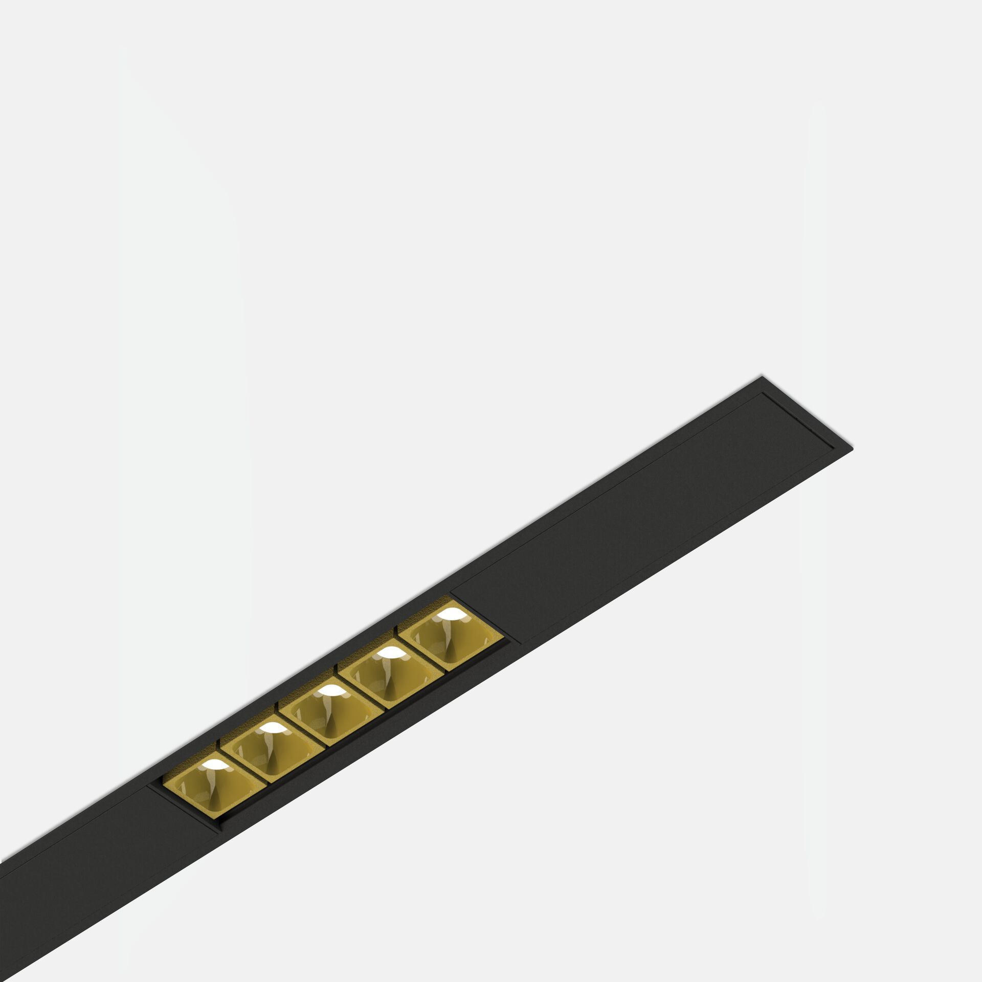 Утопленный экструдированный алюминиевый линейный профиль освещения Lucifero's файл ARCH-00134482 - Вид №7